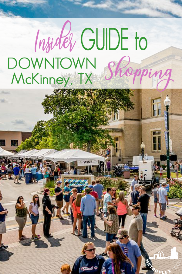downtown mckinney texas shopping guide