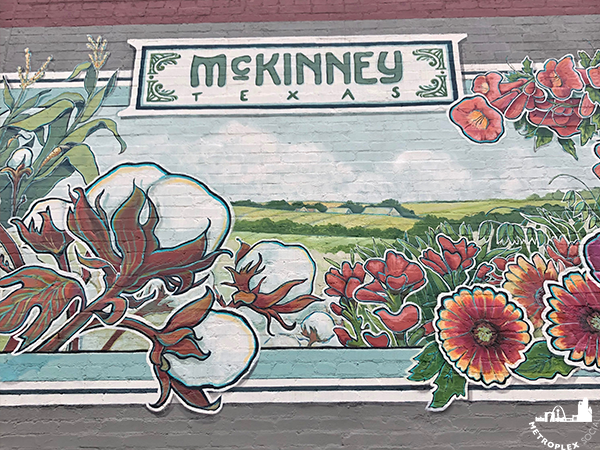 mckinney texas mural instagram selfie