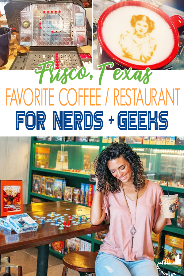 NERDVANA FRISCO TEXAS COFFEE RESTAURANT NERDS GEEKS