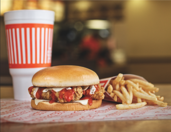 whataburger buffalo ranch chicken strip sandwich