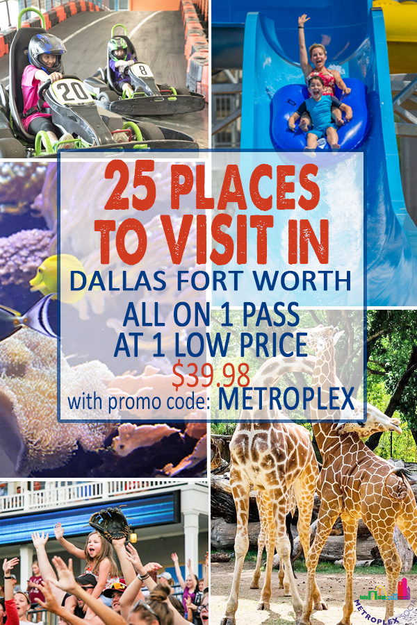 places to visit in dallas fort worth POGO PASS metroplex social KIDS