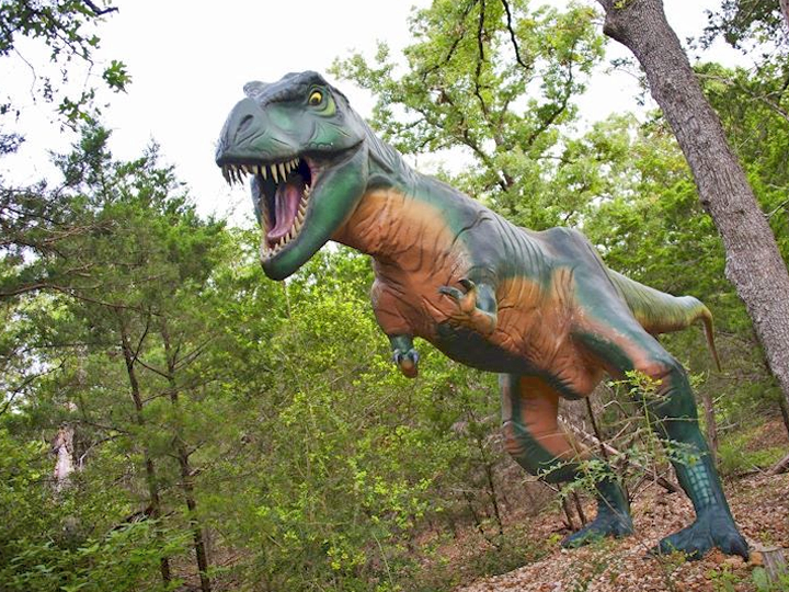 dinosaur park in texas