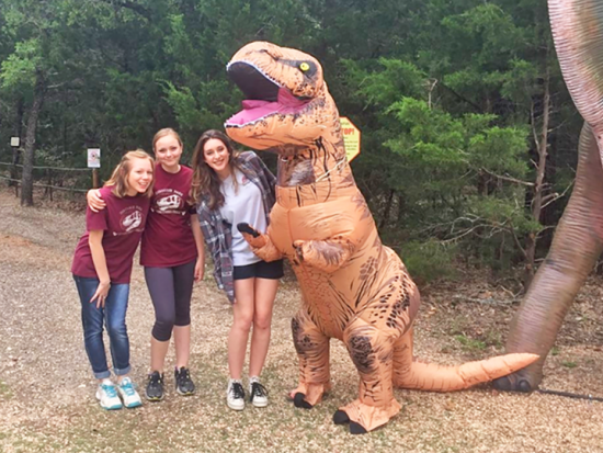 dinosaur park in texas