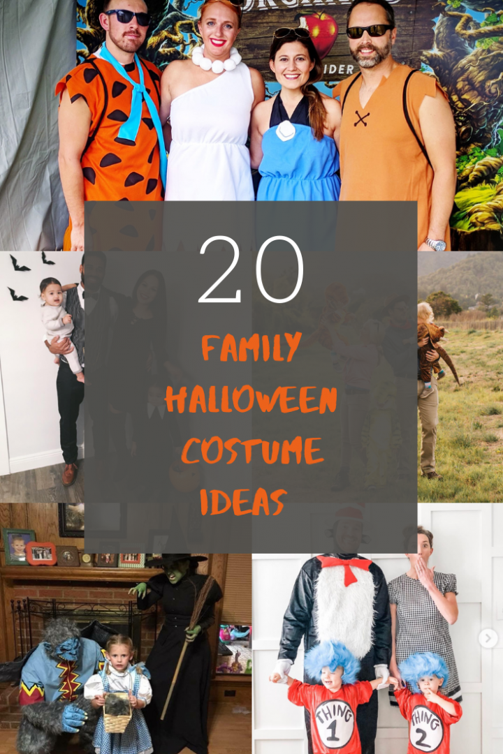 20 family halloween costumes
