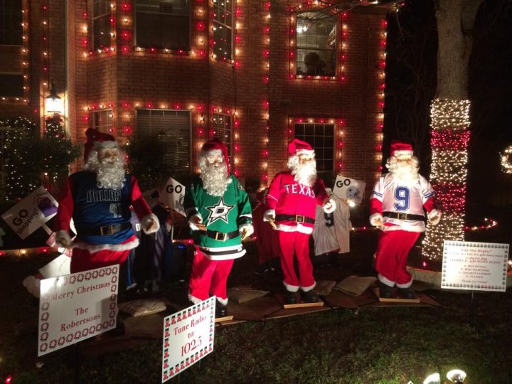 Best Neighborhoods to View Christmas Light Displays In Dallas This