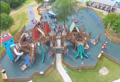 kids kingdom is an all inclusive playground located in rowlett, tx