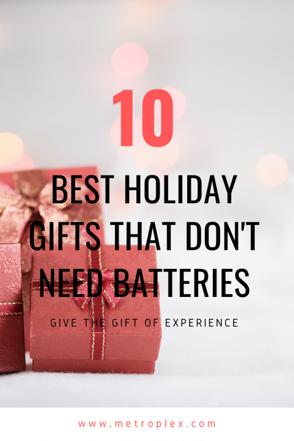 10 Best Holiday Gift Guide No Batteries Required