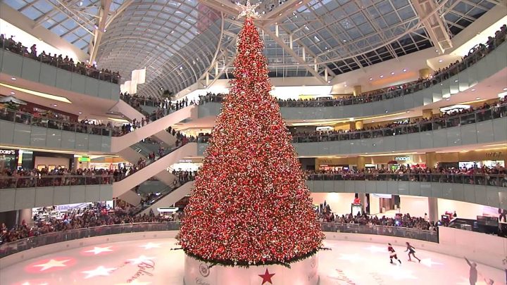 christmas tree galleria mall tallest tree