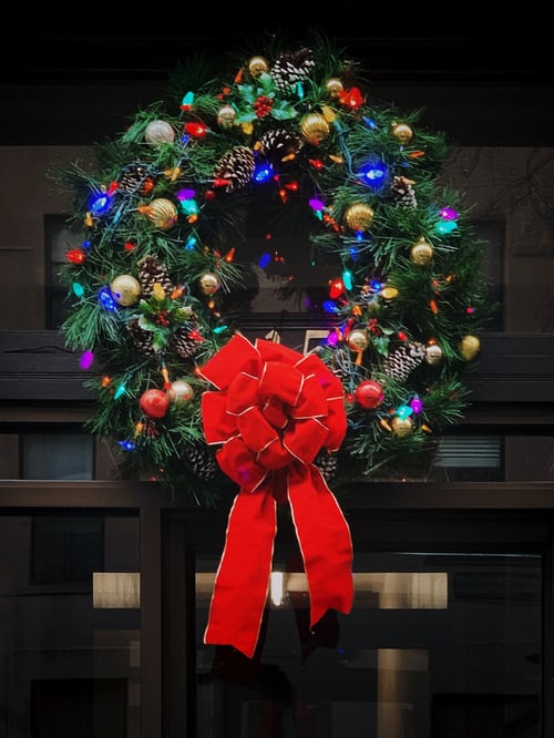 holiday wreath ideas dallas 