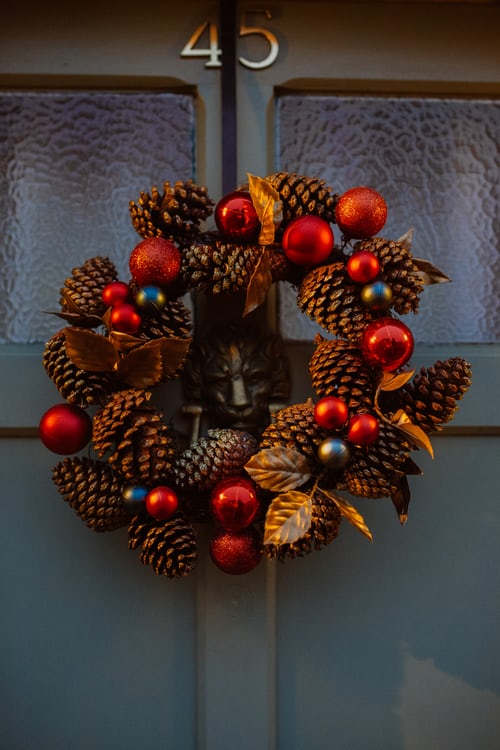 holiday wreath ideas dallas 
