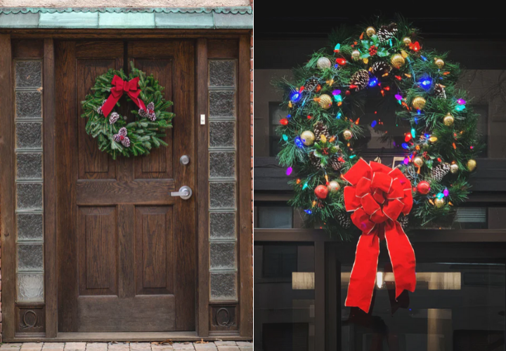 holiday wreath ideas dallas