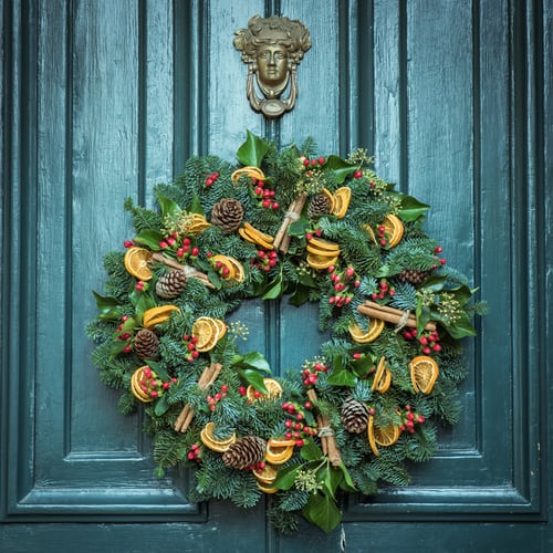 holiday wreath ideas dallas 