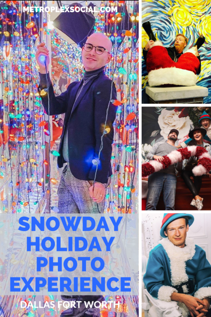 Snowday Dallas holiday photo 