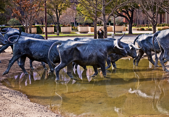 dallas pioneer plaza