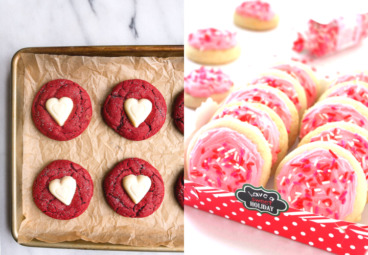 diy valentines day cookies