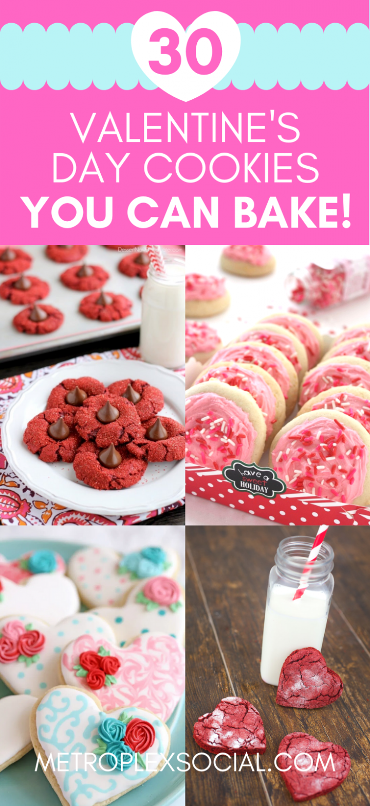 cute easy valentines day cookies