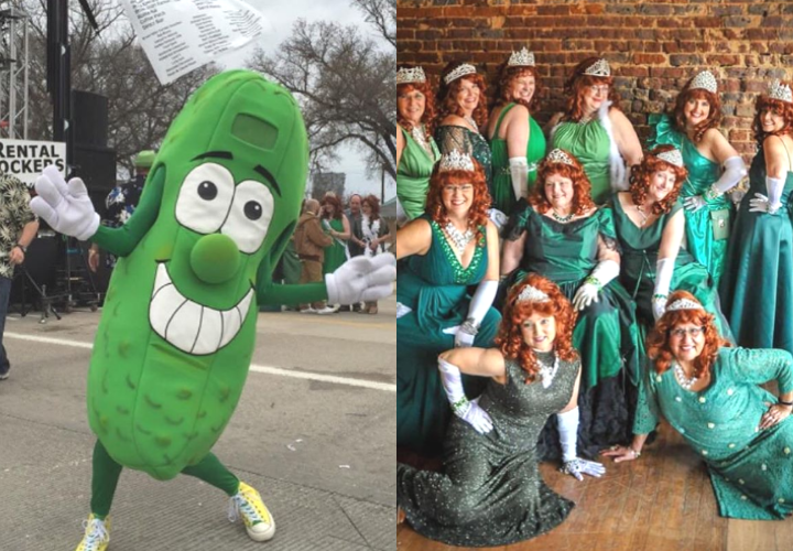 mansfield pickle parade st patricks day near dallas 2