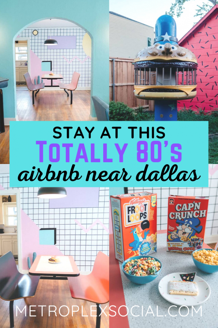 80s vacation rental airnbnb house near dallas