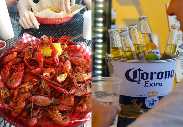 corona beer boiling king crab arlington