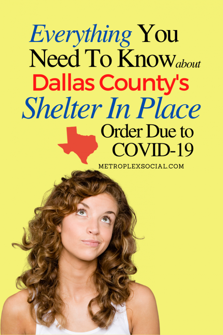 dallas county shelter in place order covid 19