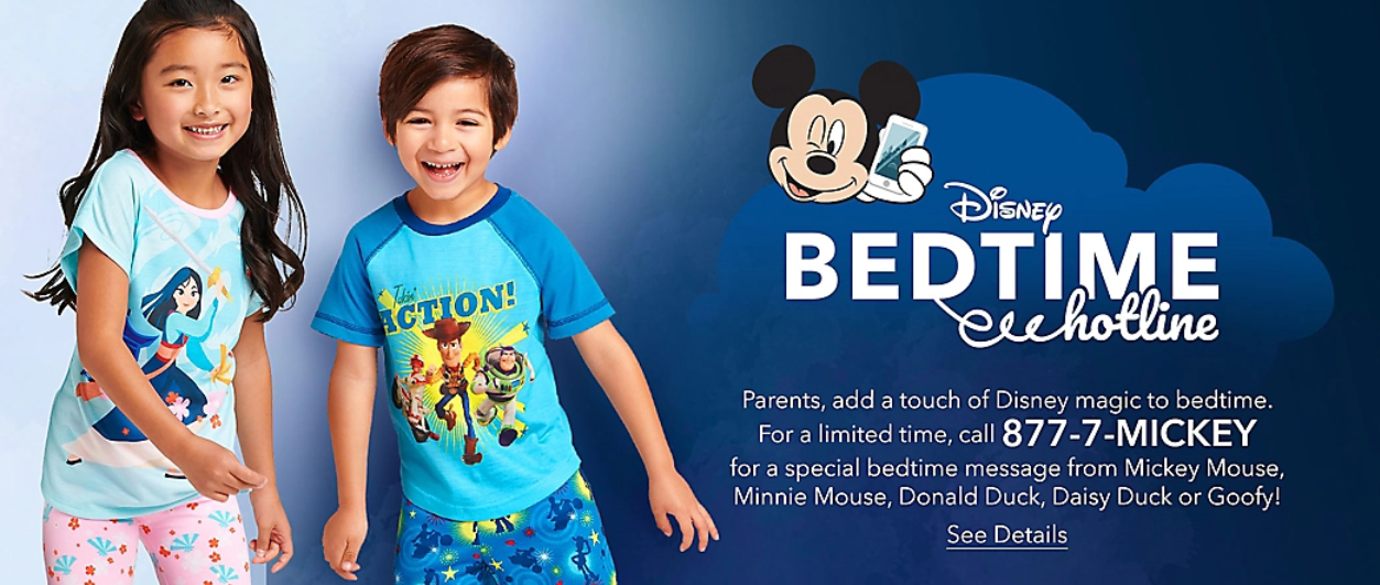 Disney's sleep hotline lets kids chat with characters before bed
