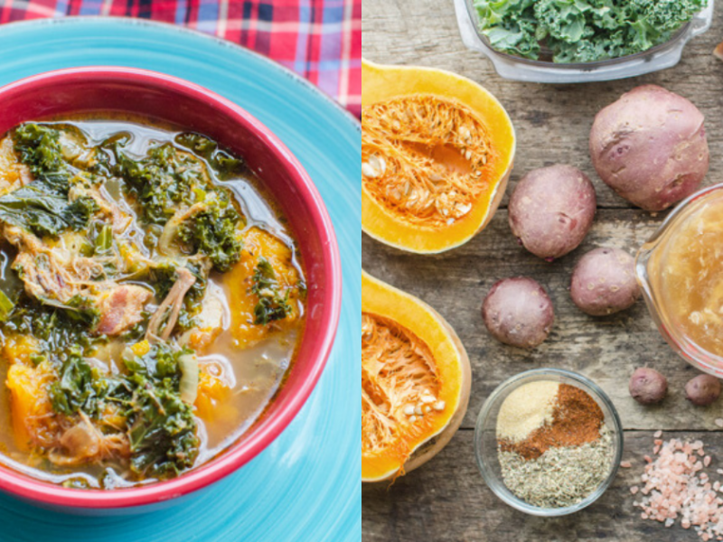 one pot meal potato kale soup recipe