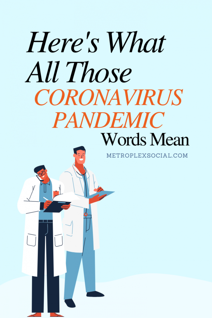 coronavirus pandemic terms definitions