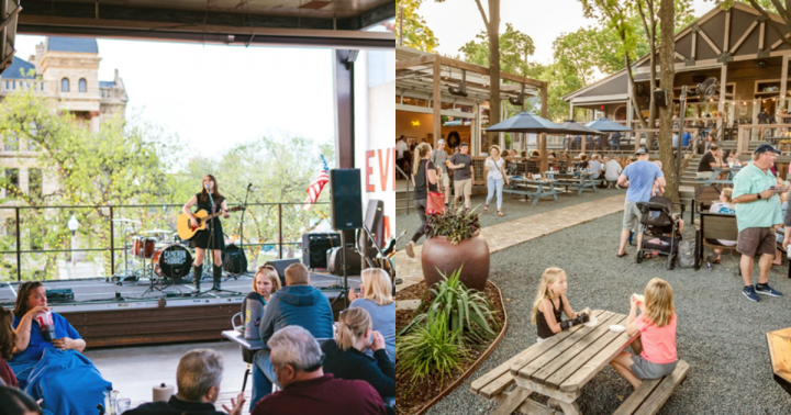 outdoor patio restaurants