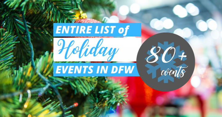 list holiday events in dallas